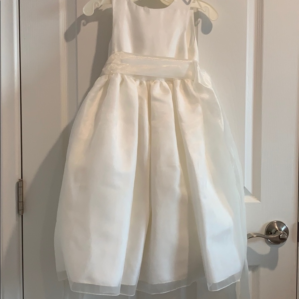 Toddler Ivory Flower Girl Dress